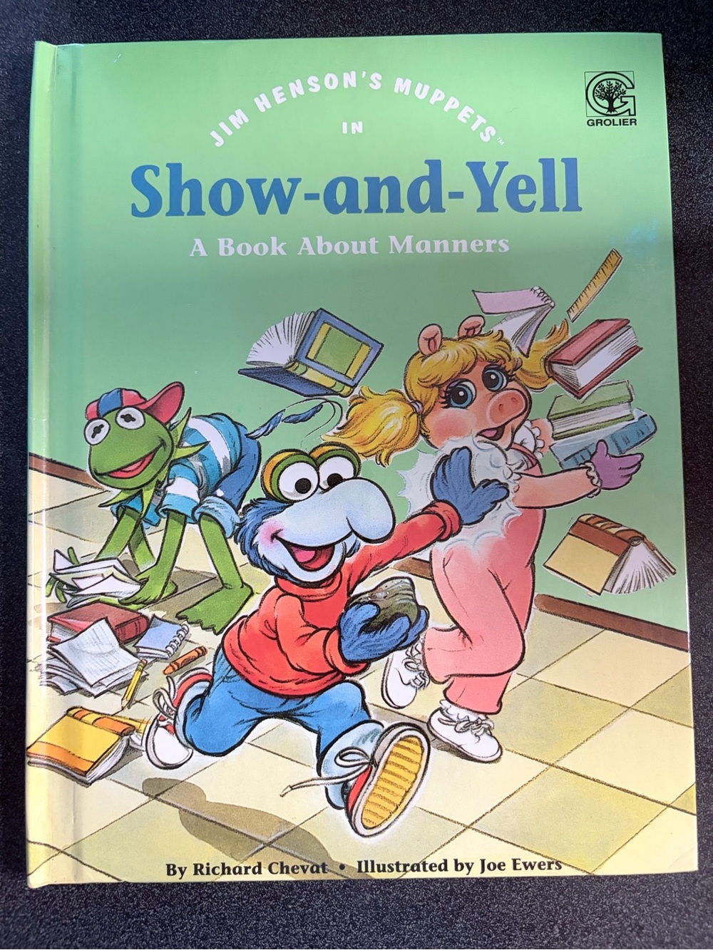 Vintage Jim Henson's Muppets Show-and-Yell A Book About Manners